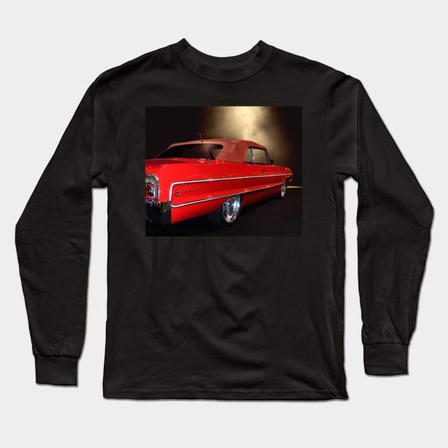 Chevy Impala SS 1964 Long Sleeve T-Shirt by Burtney